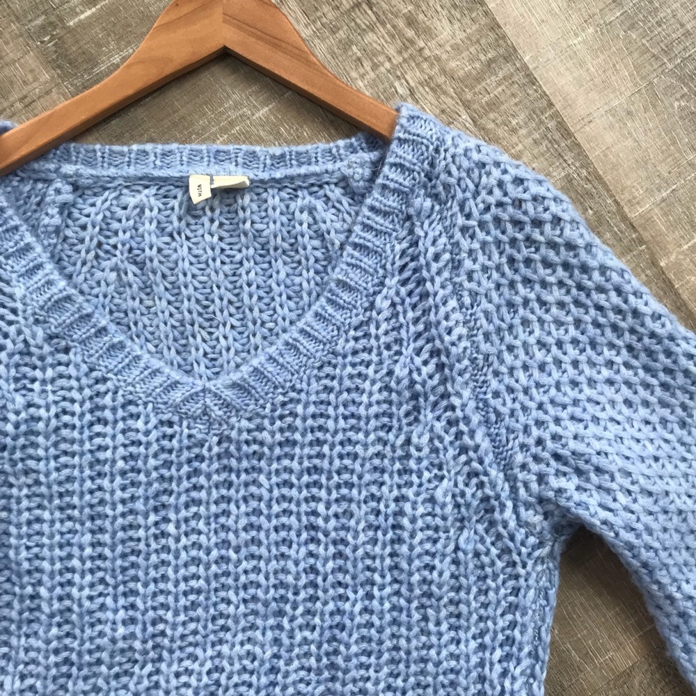 Moth (Anthro) bell sleeve knit sweater - Picture 2 of 4